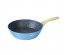 LARA LR01-12-26 Сковорода SANTORINI WOK 26см/2.7л Granit, индукц дно, крышка, ручка soft touch доставкой - Новосибирск, Новокузнецк, Горно-Алтайск. Низкие цены, большой ассортимент посуды оптом
