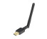 Bluetooth адаптер OT-PCB17 Чёрный (с антенной, V5.1, USB в PC)