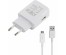 Блок пит USB сетевой  Орбита OT-APU19 + кабель microUSB (5B, 2100mA, 1м)USB Блоки питания, зарядки оптом с доставкой по России.