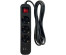 Сет/фильтр LIRA LRFI132B, 3 роз.,зазем.,выкл.,2 x USB,1 x typeC, длина 2 м.,16А, черн. /уп.60шт