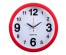 Часы будильник  B4-002 (диам 15 см) красный Классикастоку. Большой каталог будильников оптом со склада в Новосибирске. Будильники оптом по низкой цене.