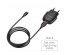 Блок пит USB сетевой  BOROFONE BA49A, 1хUSB-А, 2.1А + кабель (AM-8pin (Lightning), 1 м, черный