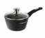 Мечта Ковш литой 1,7л АП Гранит black Induction Pro с несъем ручк и стекл крышкой  82802И (8)