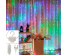 Гирлянда-штора Огонек OG-LDG23 LED Мультицвет с крючками (3х2м, 200 ламп, 220В)