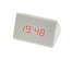 часы настольные VST-864-1 белый корпус (красн цифры) (без блока, питание от USB)