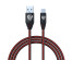 Кабель USB - micro USB BY Премиум, 1м, 2А, кожаная оплётка, черный