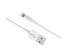 Кабель USB - 8pin BOROFONE BX22 Bloom 1 метр, 2.4A, ПВХ, белый