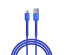 Кабель USB - micro USB BY XXL, 2 м, 3А, Быстрая зарядка QC3.0, синий