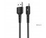 Кабель USB - micro USB HOCO X30 Star 1.2 метра, 2A, ПВХ, индикатор, чёрный