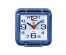 Часы будильник  B1-002 (7х7 см) синийстоку. Большой каталог будильников оптом со склада в Новосибирске. Будильники оптом по низкой цене.