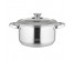 LARA LR02-774 Кастрюля (нерж) ЧИКАГО 22x12,5см 4.4л, индукционное дно, все типы плит доставкой - Новосибирск, Новокузнецк, Горно-Алтайск. Низкие цены, большой ассортимент посуды оптом