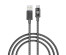 Кабель USB - TYPE C  BY ZINC, 36Вт, 1 м, 3A, нейлон, цинк. кон.,чёрныйВостоку. Адаптер Rolsen оптом по низкой цене. Качественные адаптеры оптом со склада в Новосибирске.