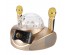 Караоке система SD-308 золото (20Вт, цветомузыка BT/FM/USB/TF, аккум, 2 беспр микр)