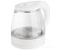Чайник Homestar HS-1053 (1,2 л.) стекло, пластик белый