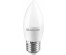Эл. лампа светодиодная Defender LED-С37 -10W/830/E27(свеча, теплый белый)уп.1шт