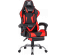 Кресло игровое  Pilot черный/красный, полиуретан, 60мм  DEFENDER