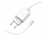 Блок пит USB сетевой  BOROFONE BA20A + кабель Lightning Белый (1USB, 2100mA)