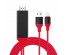 Видео переходник AVW49 кабель 2м (штекер LIGHNING вход- штек HDMI выход)Востоку. Адаптер Rolsen оптом по низкой цене. Качественные адаптеры оптом со склада в Новосибирске.