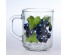 Кружка  стекло 200мл  Green tea Черная смородина  07c1335 (500815)