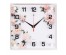 Часы настенные СН 2525 - 029 Нежные пионы квадратные (25x25) (10)астенные часы оптом с доставкой по Дальнему Востоку. Настенные часы оптом со склада в Новосибирске.