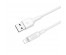 Кабель USB - 8pin HOCO X25 Белый (2А, для iPhone5/6/7) 1мВостоку. Адаптер Rolsen оптом по низкой цене. Качественные адаптеры оптом со склада в Новосибирске.