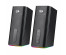 Колонки Redragon Connie черный , 20ВТ,  2.0,BT,RGB,AUX+BT Defender
