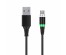 Кабель USB - MicroUSB Smartbuy   с магнитным отсоединяемым наконечником 1м, 2 А, черный (iK-10mt-2)Востоку. Адаптер Rolsen оптом по низкой цене. Качественные адаптеры оптом со склада в Новосибирске.
