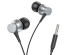 Наушники BOROFONE BM73 Platinum, вакуумные с микрофоном, 1,2 метра, серый металлик (1000)