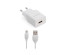 Блок пит USB сетевой  BOROFONE BA19A + кабель Micro USB Белый (1USB, 1000mA)