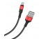 Кабель USB - micro USB HOCO X26 черный-красный  2A,1мВостоку. Адаптер Rolsen оптом по низкой цене. Качественные адаптеры оптом со склада в Новосибирске.