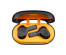 Наушники беспроводные TWS Legend, ANC шумоподавление, 37/320мАч, BT: 5.0, черно-оранжевые