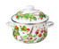 Кастрюля AGNESS Фруктовая  Корзина 2,0 Л 18*11 СМ 934-561 эмалированная с эмаль крышкой