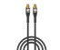 Кабель Type-С - Type-C ВСЁГАЗИН Techno, 1м, Быстрая зарядка 3А, PD 65W, нейлон, черный