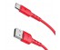 Кабель USB - TYPE C  HOCO X30 Star  1.2 метра, 2A, ПВХ, индикатор, красный