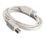 Кабель USB A (штекер) - USB В (штекер) 1,5м, серый тип 1.1, блист для принтера/сканера, Нетко 03374