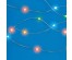 Эл.гирл.  СНОУ БУМ нитка росы "Капли радуги" 10м 100LED Extra*мульти, 8 реж., медь, 220В 50Гц, НВке. Доставка Барнаул, Кемерово, Томск, Новокузнецк, Горно-Алтайск, Междуреченск, Ленинск-Кузнецкий.