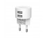 Блок пит USB сетевой  BOROFONE BA23A Белый (5B,2400mA)USB Блоки питания, зарядки оптом с доставкой по России.