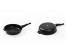 Мечта Сковорода литая  26см АП Гранит Black Induction Pro индукционная арт 26802И (10)Соковородки  Мечта оптом, казаны
