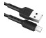 Кабель USB - Micro F181, bllack 1м, 2,4А,нейлон пакет Defender